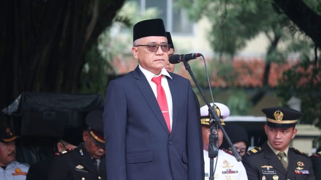 Pimpin Upacara Bela Negara Ke 76, Wabup Iyos Somantri Pesankan Ini