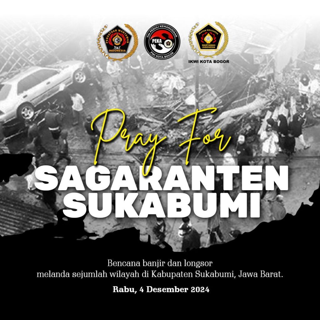 PWI Kota Bogor Sampaikan Duka Mendalam atas Bencana Alam Sukabumi