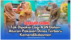 Mulai 2025, Pakaian Gading Tak Dipakai Lagi ASN dalam Aturan Pakaian Dinas Terbaru Kemendikdasmen