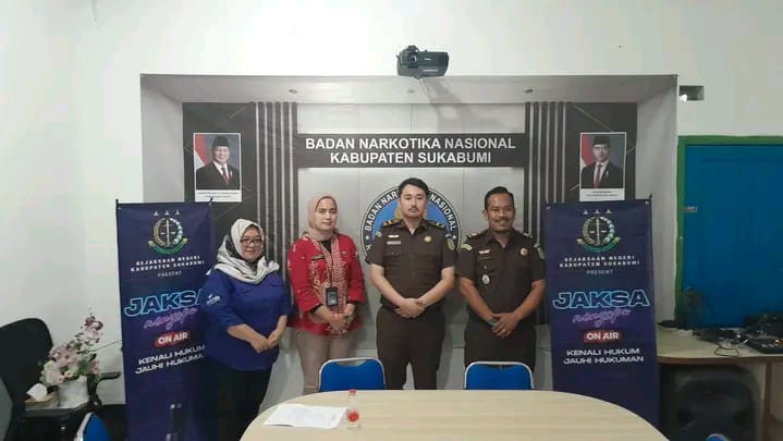 Kejaksaan Negeri Kabupaten Sukabumi Gandeng BNNK Sukabumi Nyatakan Narkoba Musuh Bersama