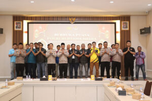 Buka Puasa Bersama Media, Kapolres Sukabumi: Wartawan Mitra Strategis Polisi