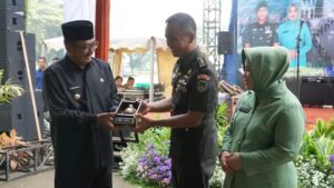 Sertijab Danyonif 310, Bupati Sukabumi Minta Jaga Kolaborasi dan Sinergitas