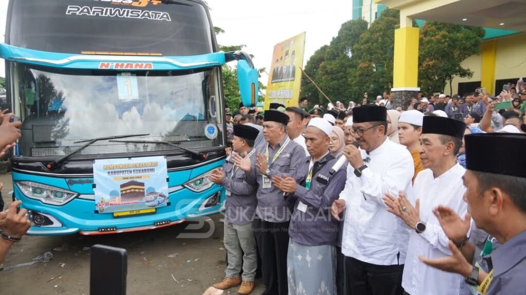 442 Jemaah Haji Asal Sukabumi di Lepas, Bupati : Luruskan Niat