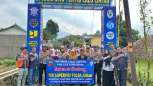 Kampung Jabon Manglid Cidahu Resmi Dikukuhkan Menjadi Kampung Tertib Lalu Lintas