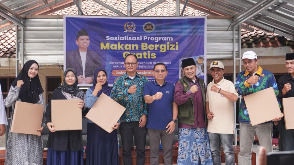 Ajak Masyarakat Berkontribusi, Anggota DPR RI Zainul Munasichin Harapkan Program MBG Kurangi Jumlah Pengangguran 