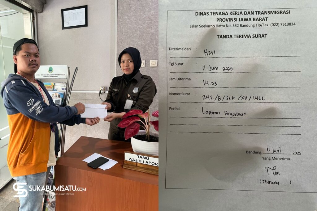HMI Sukabumi Kembali Laporkan PT Paiho Indonesia ke Disnakertrans Jabar, Nilai Audiensi DPRD Belum Beri Solusi