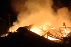 Rumah Pegiat Sosial Sukabumi Walagri di Surade Terbakar