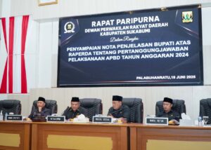 Rapat Paripurna Dewan Perwakilan Rakyat Daerah Kabupaten Sukabumi Ke-21 Tahun Sidang 2025
