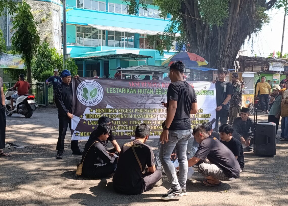 MAHALOGI Desak Pemkab Tindak Perusak Alam Sukabumi