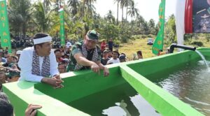 Pemprov Jabar Fokus Wujudkan Swasembada Pangan, Gubernur Dedi Mulyadi Dampingi KASAD Resmikan Irigasi Pertanian di Sukabumi