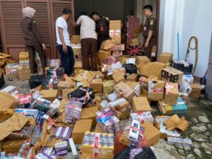 65 Ribu Batang Rokok Ilegal Disita, Kejari Sukabumi Siap Jerat Pelaku dengan Hukuman Berat
