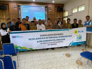 PLN ULP Cibadak Sosialisasikan Keselamatan dan Layanan Kelistrikan