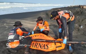 Nelayan Hilang di Tegalbuleud Ditemukan Meninggal di Pantai Ciroyom