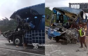 Kecelakaan Bus MGI di Tol Bocimi, Tiga Warga Cibadak Jadi Korban