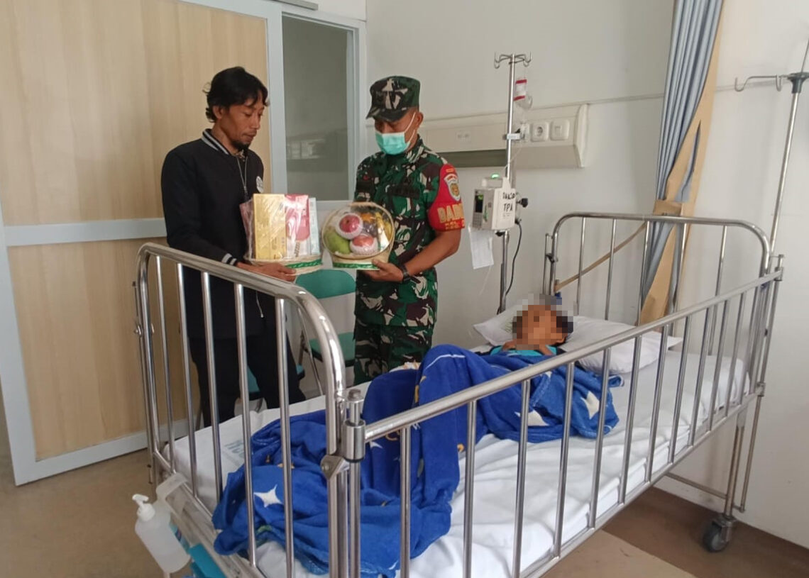 Dandim 0607 Kota Sukabumi Gercep Tolong Anak Gizi Buruk dan TBC di Gunungguruh