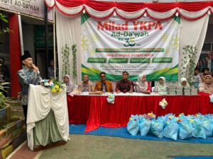 Milad ke-35 YKPA Ad-Da’wah, Meriah dengan Bazar Murah dan Santunan Yatim