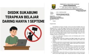 Disdik Kabupaten Sukabumi Terapkan Pembelajaran Daring 1 September, Demi Keamanan Siswa
