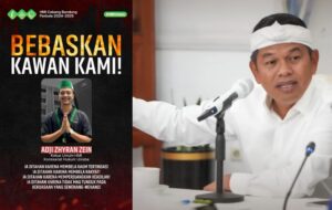 Gubernur Jabar Dedi Mulyadi Turun Tangan, Bebaskan Ketua HMI Unisba Adji Zhyran Zein