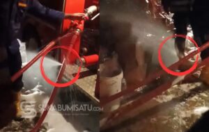 Selang Damkar Bocor, Kebakaran Toko di Surade Sukabumi Baru Padam Setelah 5 Jam
