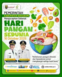 Pemerintah Daerah Kabupaten Sukabumi, Komitmen Ketersediaan Pangan di Hari Pangan Sedunia