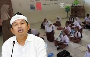 Murid SD Negeri di Ciracap Belajar di Lantai, KDM Kembali Soroti Pemkab Sukabumi