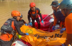 Satu Korban Tenggelam di Sungai Cimandiri Ditemukan Meninggal Dunia, Satu Lainnya Masih Dalam Pencarian