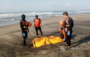 Nelayan yang Hilang di Pantai Tegalbuleud Ditemukan Meninggal Dunia