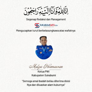 Mulya Hermawan Ketua PWI Kabupaten Sukabumi Berpulang, Insan Pers Sukabumi Berduka