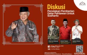 LKK Tolak Gelar Pahlawan Nasional untuk Soeharto: “Jangan Putihkan Sejarah dengan Kepalsuan”