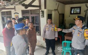 Kapolres Sukabumi Tinjau Pos Polisi Cibitung, Instruksikan Pengaktifan Kembali Pelayanan Masyarakat