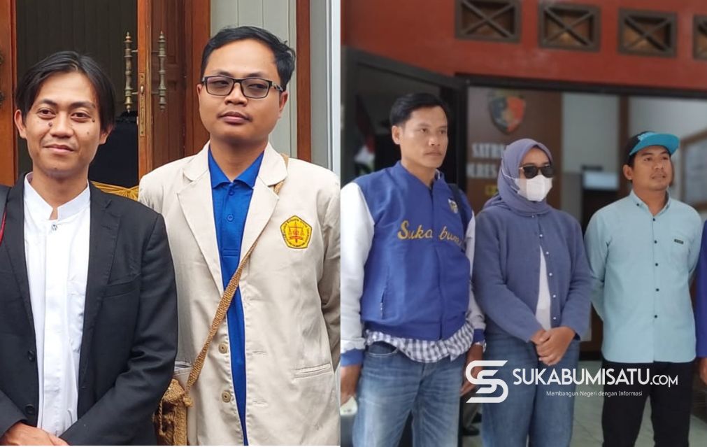 Pengurus Permahi (Persatuan Mahasiswa Hukum Indonesia) dan Pelapor.
