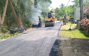 Pengaspalan Jalan Simpangkaret–Pasir Malang di Desa Wanasari Mulai Direalisasikan