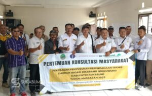 Dinas Ketahanan Pangan Sukabumi Tegaskan Dukungan Penuh untuk Perencanaan Teknis Irigasi Cikarang Nguluwung
