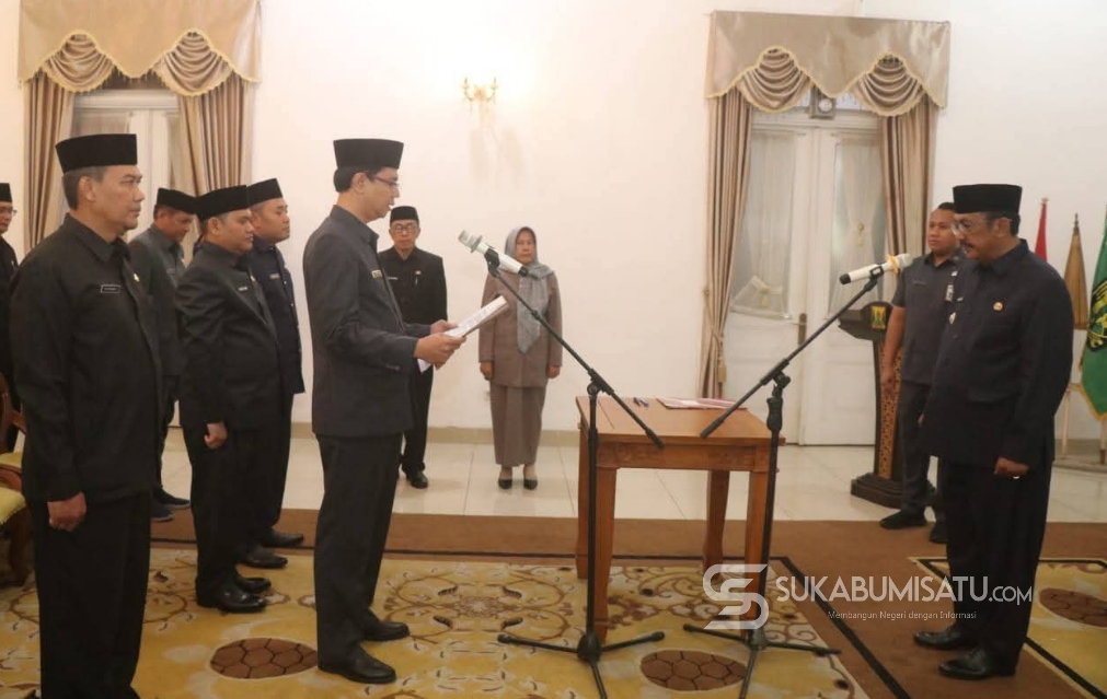 Bupati Asep Japar Lantik Pejabat Eselon IIb: “Bangun Budaya Kerja Solid, Tingkatkan Layanan Publik”