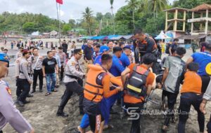 Wisatawan Tewas Terseret Arus di Pantai Karanghawu, Kapolres Sukabumi Imbau Pengunjung Waspada