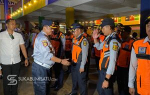 Jelang Malam Pergantian Tahun, Asep Japar Pantau Arus Lalu Lintas dan Kesiapan Petugas di Cibadak