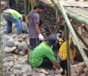 Dinas PU Kabupaten Sukabumi Tangani Dampak Banjir dan Longsor di Nyalindung