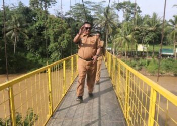 Jembatan Leuwi Reuming Kembali Berdiri, Akses Warga Kalibunder Kini Tinggal Lima Menit