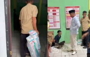 Pura-pura Jajan Saat Jumatan, Pencuri Berbaju Ormas di Cicantayan Babak Belur Ditendang Pemilik Warung
