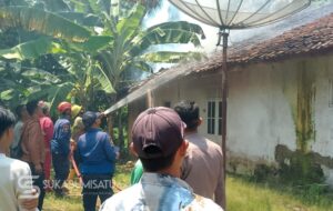 Ditinggal Kosong, Rumah Permanen di Desa Loji Hangus Terbakar Akibat Korsleting Listrik