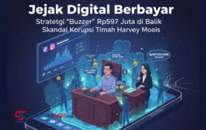 Jejak Digital Berbayar: Strategi ‘Buzzer’ Rp597 Juta di Balik Skandal Korupsi Timah Harvey Moeis