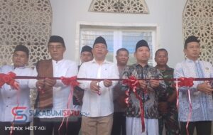 Wabup Sukabumi Resmikan Masjid Ponpes Sirojul Ummah di Surade
