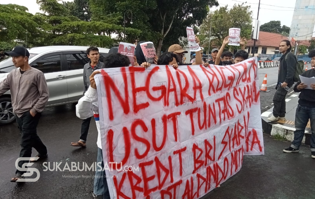 Skandal Rp176,7 Miliar Menyeret Nama Wali Kota, Massa AMPH RI Geruduk Kejari Kota Sukabumi!