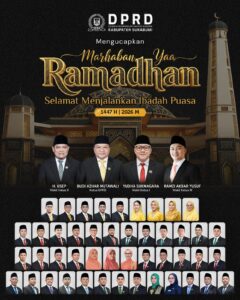 DPRD KAB. SUKABUMI UCAPKAN SELAMAT RAMADAN 1447 H