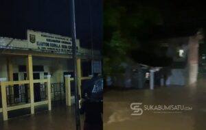 Banjir Bandang Terjang Cikidang Sukabumi Malam Hari, Lebih dari 20 Rumah Terendam