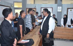 Wujudkan SDM Unggul, H. Asep Japar Pantau Langsung Seleksi Beasiswa Bupati di Palabuhanratu