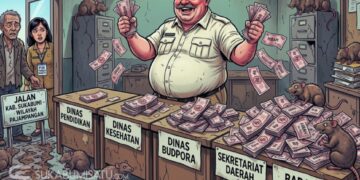 Ironi Dana Hibah Rp 67 Miliar di Sukabumi: Guru P3K Gigit Jari, Jalan Kabupaten Mirip Kubangan