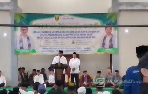 Safari Ramadan di Cidahu, Bupati Sukabumi Akui Kemantapan Jalan Baru 62 Persen