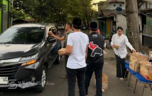 PSI Kabupaten Sukabumi Tebar 1.000 Paket Takjil di Palabuhanratu, Dede Latif: Momentum Berbagi Kebahagiaan