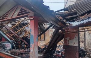 Si Jago Merah Mengamuk di Selabintana Kulon, 6 Rumah Ludes Terbakar
